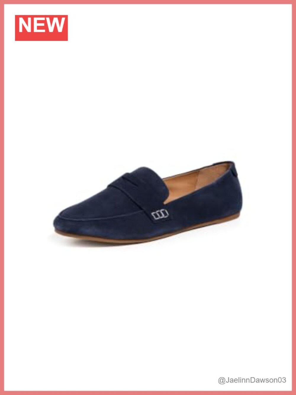 Suede Leather Loafers Flat Heel Slip On Comfort Footbed Women's Shoes